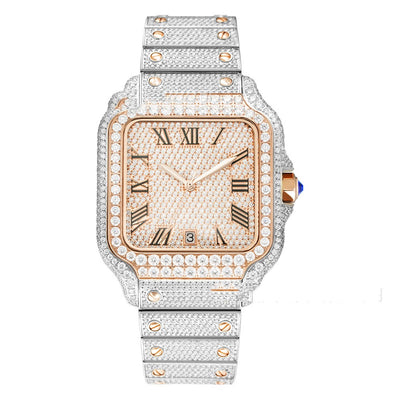 Reloj de Hombre Moissanita Clarity en Acero Inoxidable - Image 8