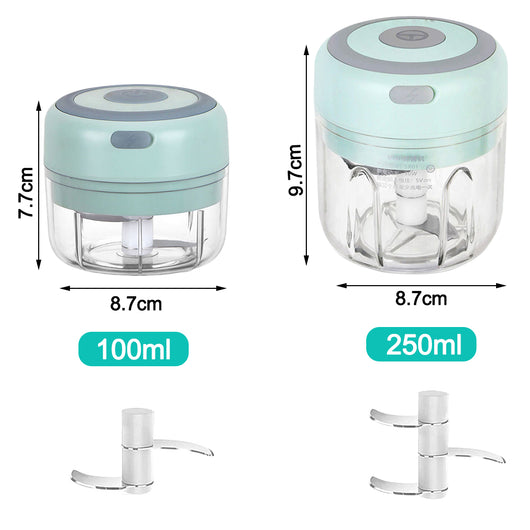 Picador Eléctrico de Ajo USB - Trituradora de Jengibre y Vegetales - Image 22