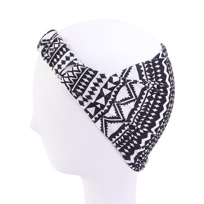 Diadema Estampado Africano Retorcida para Mujer - Image 18