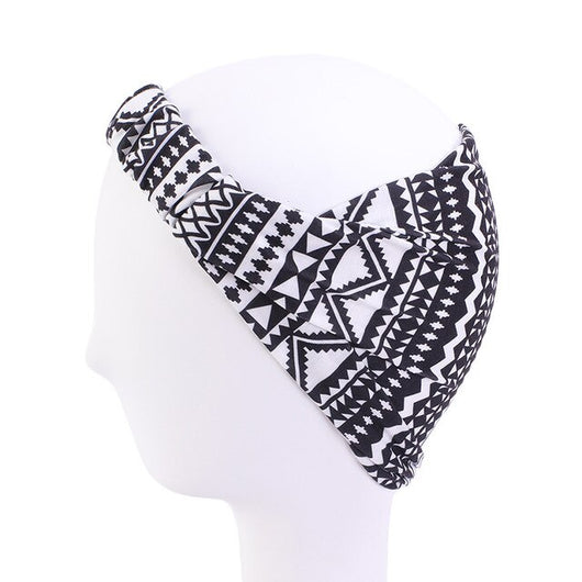 Diadema Estampado Africano Retorcida para Mujer - Image 18