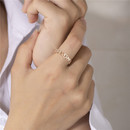 Anillos de Acero Inoxidable para Parejas - Diseño Minimalista Titanio