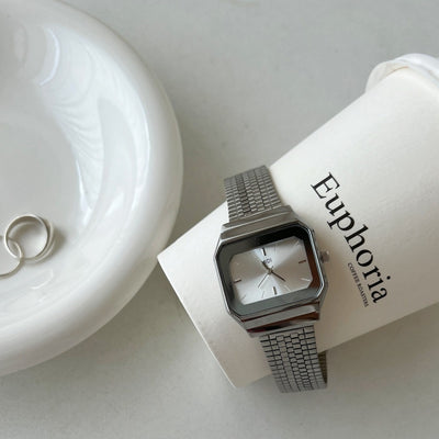 Reloj de Lujo Minimalista para Mujer con Esfera Grande Cuadrada - Image 16