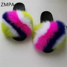 Pantuflas de Piel de Zorro - Chanclas de Lujo - Image 7