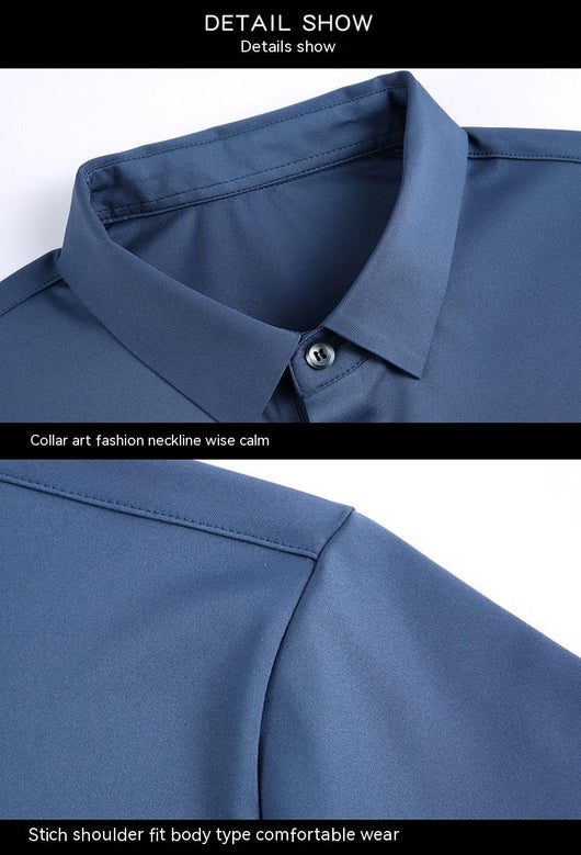 Polo de Seda Mulberry para Hombre - Elegancia y Comodidad - Image 19