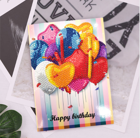 Tarjeta de Navidad con Pintura de Diamantes Creativa - Image 15