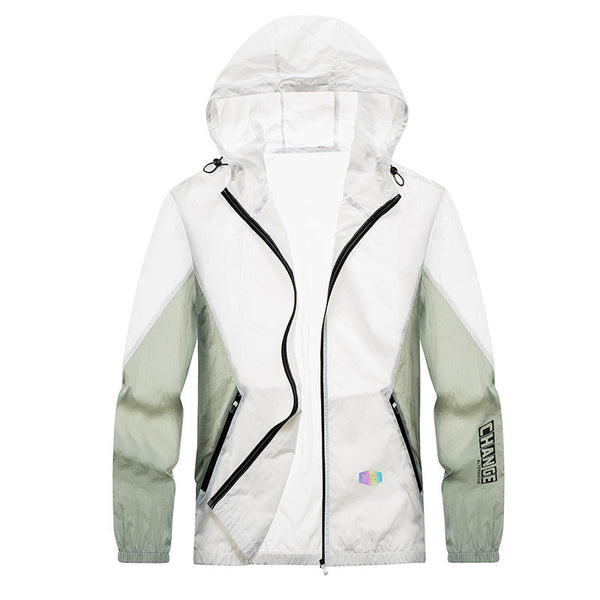 Chaqueta Deportiva Transpirable Ultraligera para Actividades Outdoor
