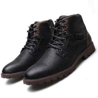Botas Martin Cálidas para Hombre - Calzado Impermeable para Invierno - Image 7