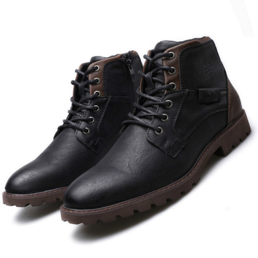 Botas Martin Cálidas para Hombre - Calzado Impermeable para Invierno - Image 7