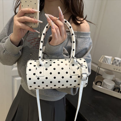 Bolsa Tote Almohada con Lunares Estilo Coreano Premium