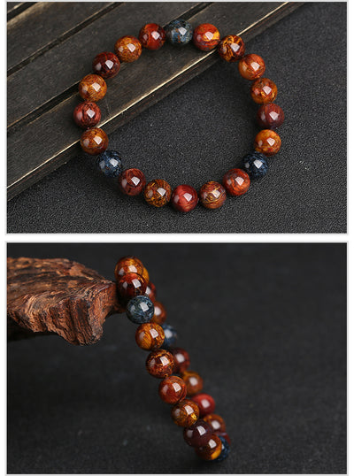 Pulsera de Cuentas Coloridas con Patrón Circular para Hombre y Mujer - Image 3