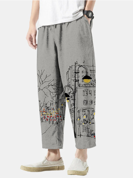 Pantalones Casuales Talla Extra Plus Serie Bandera - Image 7