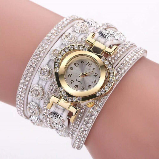 Pulsera Corazón Personalizado con Diamante y Esfera Multicolor - Image 2