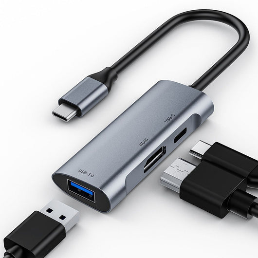 Docking Station USB-C 3-en-1 con HDMI, Carga Rápida PD y Puerto USB 3.0 - Image 3