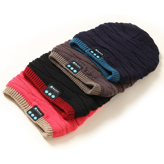 Gorro de Punto con Audífonos Bluetooth Integrados