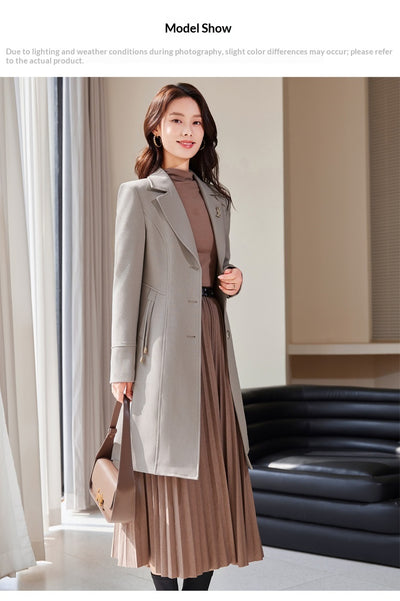 Gabardina Elegante para Mujer - Estilo Clásico y Sofisticado - Image 19