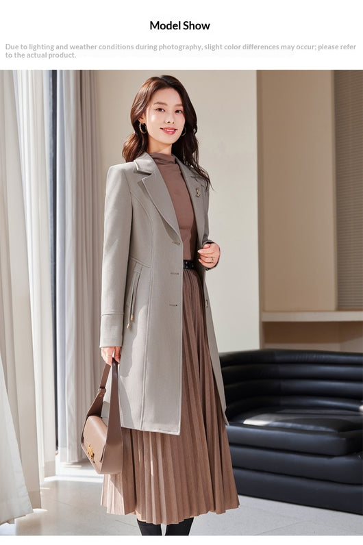 Gabardina Elegante para Mujer - Estilo Clásico y Sofisticado - Image 19