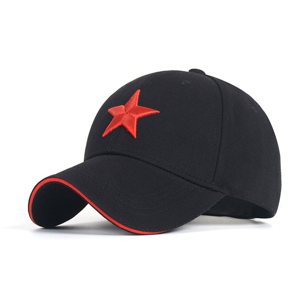 Gorra de Béisbol Estrella de Cinco Puntas para Hombre