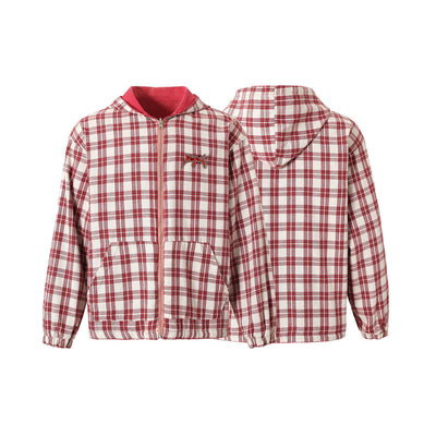 Chaqueta Reversible Hombre Diseño Cuadros Estampado Digital Moda Europea - Image 13