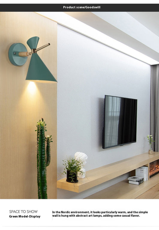 Lámpara de Pared Rosa para Dormitorio, Sala y Habitaciones de Hotel - Image 22