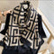 Pashmina de Algodón y Lino Estampada - Chal Abrigador Versátil