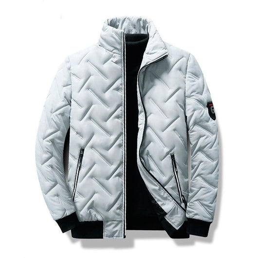 Abrigo Corto para Hombre Otoño Invierno - Cuello Alto Ligero