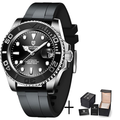 Reloj Automático de Acero Inoxidable Resistente al Agua para Hombre - Image 15