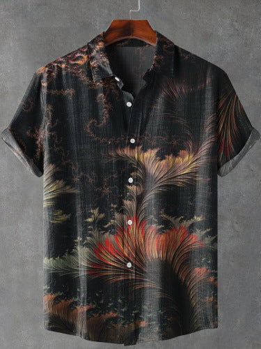 Playera Casual Digital 3D de Manga Corta para Hombre - Image 8
