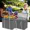 Bolsa Térmica Plegable con Aislamiento de Aluminio para Comidas y Picnic
