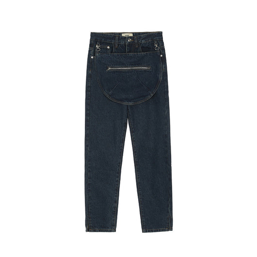 Jeans Hip Hop Casual con Bolsillos Grandes y Cierre - Image 8