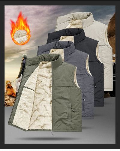Chaleco Reversible Térmico para Hombre - Forro Polar Grueso y Cálido - Image 16