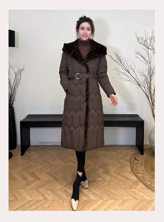 Chaqueta Acolchada Elegante con Cinturón Ajustable y Costuras Reforzadas - Image 12
