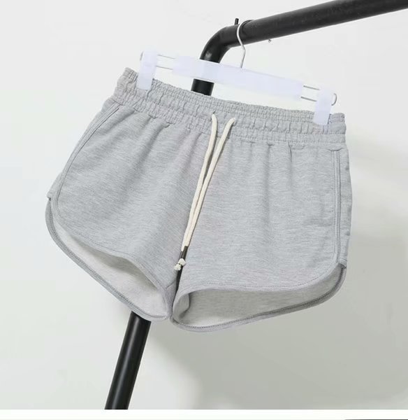 Pantalones Cortos Cintura Alta Pierna Ancha Casual