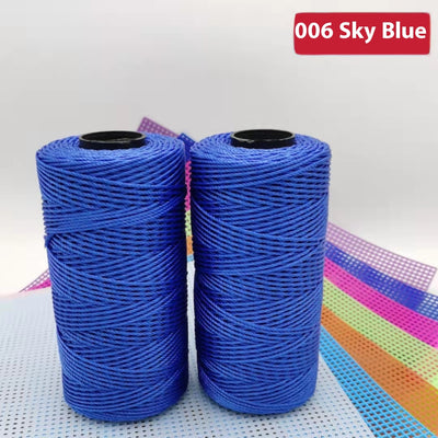 Gancho de Fibra Polipropileno 3 Hebras Ice Silk con Articulación Hueca para Proyectos DIY - Image 9