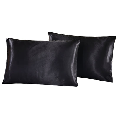 Funda de Almohada de Seda Sintética Color Liso Verano - Image 15