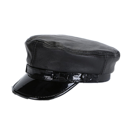 Gorra Estilo Pato de Cuero Genuino para Hombre y Mujer - Image 7