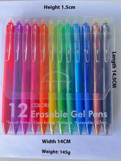 Bolígrafo Gel Borrable de Colores - Pluma de Presión para Artistas - Image 25