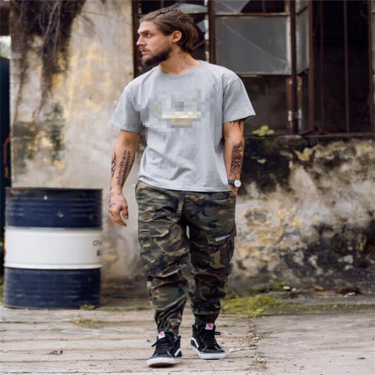 Pantalones Jogger Camuflaje Hombre - Estilo Streetwear Slim Fit - Image 8