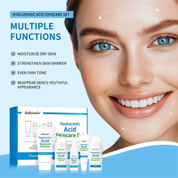 Set Completo de Ácido Hialurónico para Hidratación Facial Profunda