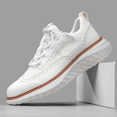 Tenis Deportivos Transpirables con Textura Tejida para Hombre - Image 7