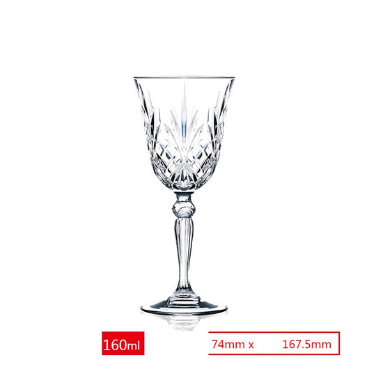 Copa de Vino Tinto Household Melody Cristal Tallado - Image 11