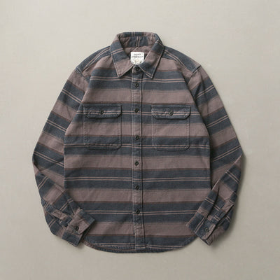 Camisa de Cuadros Gruesa Retro para Hombre con Manga Larga - Image 13