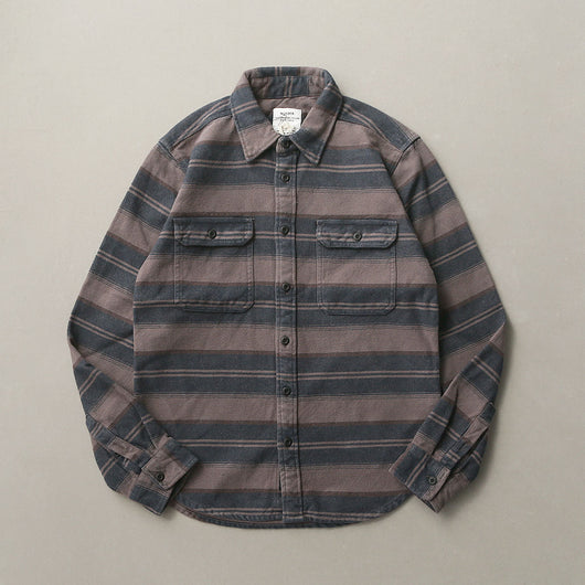 Camisa de Cuadros Gruesa Retro para Hombre con Manga Larga - Image 13