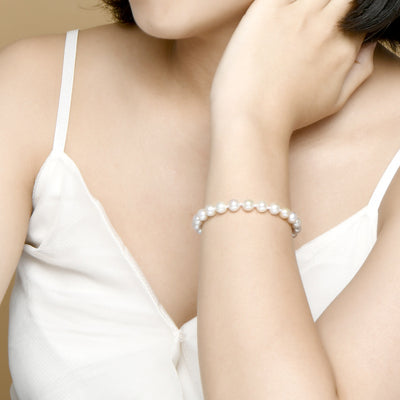 Pulsera de Plata Esterlina con Perla de Agua Dulce Natural - Image 2