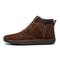 Botas Martin para Hombre Invierno con Forro de Algodón - Caña Media para Nieve