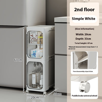 Gabinete Organizador Plegable Multifuncional para Baño - Image 8