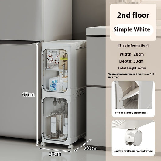 Gabinete Organizador Plegable Multifuncional para Baño - Image 8