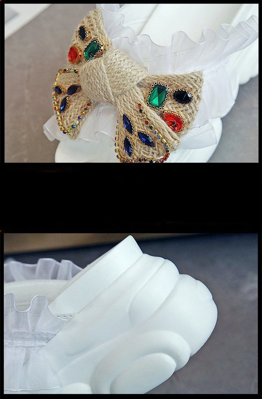 Sandalias Plataforma para Mujer con Moño - Versátiles y Cómodas - Image 12