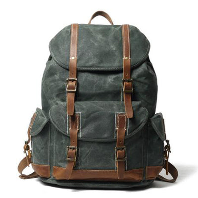 Mochila de Lona Resistente para Viajes y Montaña - Unisex - Image 15