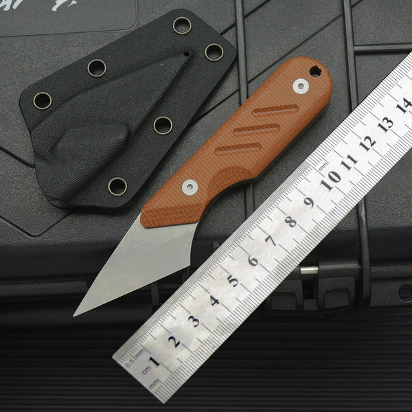 Cortador Portátil de Acero D2 Ultra Afilado para Exterior