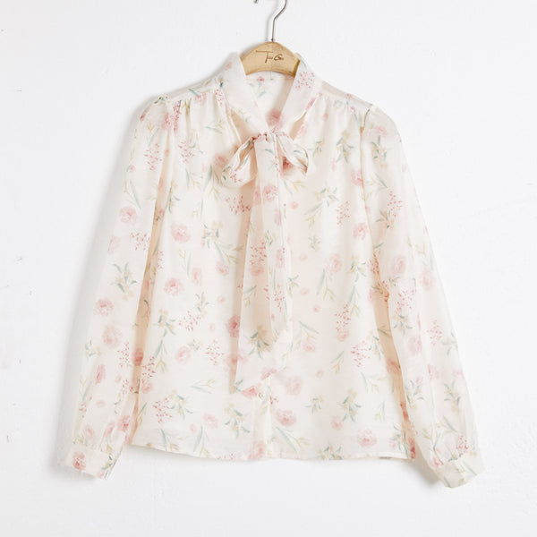Blusa Retro Floral Elegancia para Mujer - Image 6